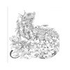 КР Раскраска-скетчбук Мир поразительных существ Кэна Мацуды серии Ты-художник Черная с цветком 99906837 Фото 5.