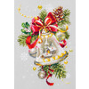Набор для вышивания Чудесная Игла 100-232 Рождественский колокольчик 16 х 23 см Фото 1.