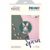 Набор для вышивания PANNA Живая картина JK-2279 Брошь. Кролик Жерар 5.5 х 5.5 см Фото 2.