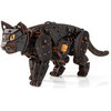 Eco Wood Art Конструктор деревянный 3D Механический черный кот ECat-Black Фото 1.