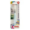 Кисть синтетика Pentel Кисть с резервуаром Aquash Brush в блистере круглая короткая ручка средняя XFRH/1-M Фото 1.