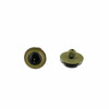 HobbyBe CRP- 9 Глаза кристальные пришивные d 9 мм зеленый Фото 1.
