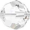 Бусина стеклянная 5000 Crystal 4 мм в пакете кристалл белый (001) Фото 2.