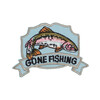 Gamma ETF Термоаппликация № 01 1 шт 01-001 GONE FISHING 4.3 х 6 см Фото 2.