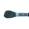 Нитки для вышивания Gamma мулине ( 0001-0206 ) 100% хлопок 8 м №0039 серо-голубой Фото 2.