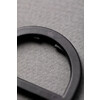 Фурнитура сумочная пластик DRD002 Полукольцо Gamma 1.25  ( 32 мм) черный Фото 3.