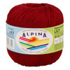 Пряжа ALPINA LILY 100% мерсеризованный хлопок 50 г 175 м №023 бордовый Фото 1.