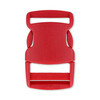 Фурнитура сумочная пластик SB04 Пряжка-замок фастекс цв. Gamma цветная 1.25  ( 32 мм) №519 красный Фото 1.