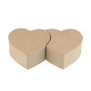 Заготовка для декорирования Love2art PAM-058 коробочка-сердца папье-маше 20 х 11.5 х 5 см . Фото 1.
