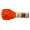 Нитки для вышивания DMC мулине №1 100% хлопок 8 м №0740 я.оранжевый Фото 2.