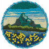 Набор для вышивания PANNA Живая картина JK-2144 Брошь. Горные цветы 5.5 х 5.5 см Фото 2.