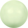 Бусина стеклянная 5810 8 мм в пакете под жемчуг кристалл нежно-салатовый (green 967) Фото 1.