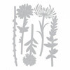 Sizzix 664163 Ойып түсіруге арналған пышақтар 5 дана Дала гүлдерінің сабақтары №1 Wildflower stems 1 Фотосурет 2.
