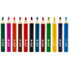 Лео Расти Набор цветных шестигранных коротких карандашей джамбо LGJHP-12 заточенный 12 цв. . Фото 2.