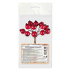 Blumentag VDD-109 Жидектері бар сәндік бұтақша 12 дана 10 х 01 қызыл Фото 2.