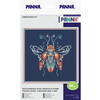 Набор для вышивания PANNA J-7228 Фантазийные жуки. Бирюза и пламя 12.5 х 13 см Фото 2.