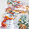 Набор для вышивания Чудесная Игла 110-951 Веселая зима 17 х 27 см Фото 4.