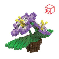 №13 Фиалка 3D