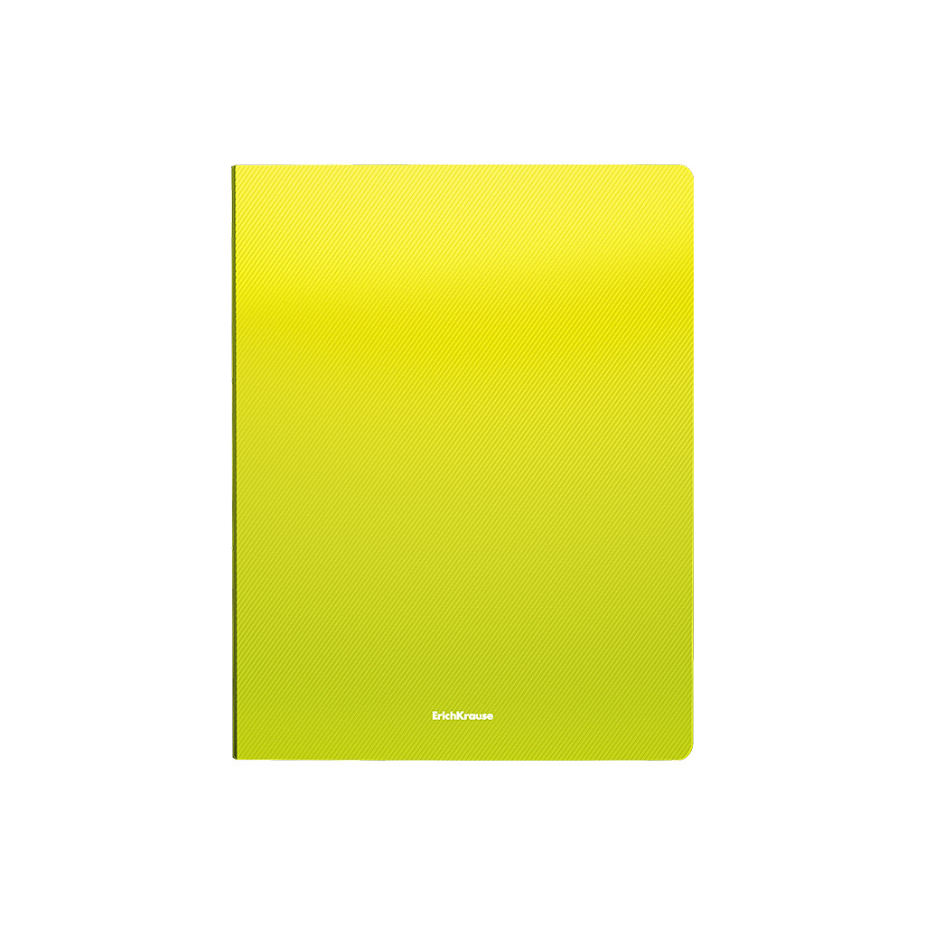 ErichKrause Папка файловая пластиковая Diagonal Neon c 40 карманами A4 ( 24.5х31х5 см) в ассортименте 46105 Фото 4.
