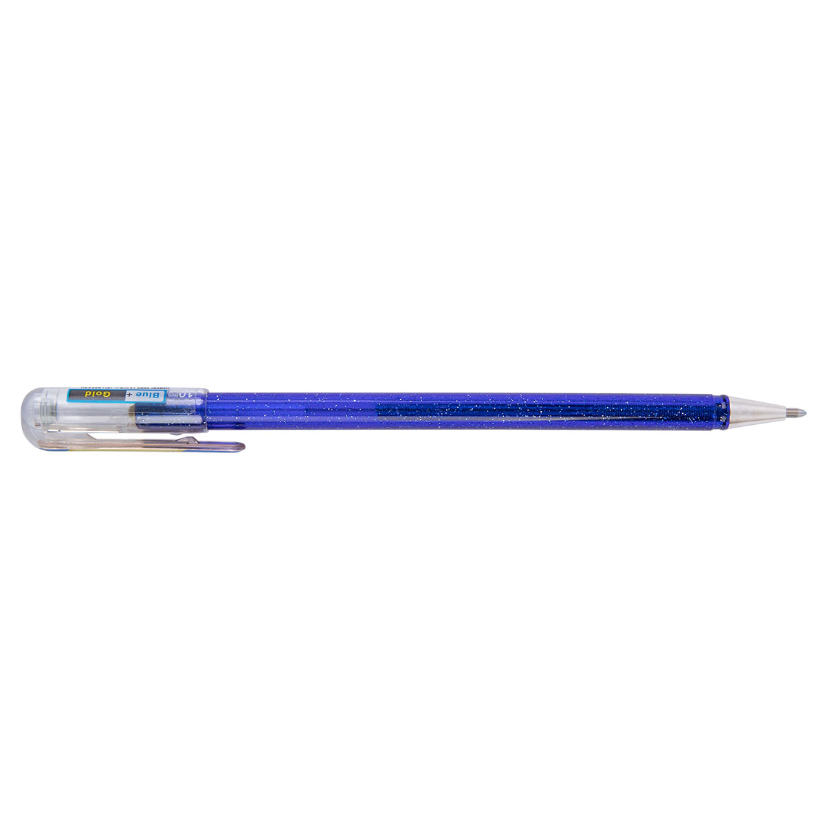 Pentel Ручка гелевая Hybrid Dual Metallic, K110-DXCX цвет чернил: золотистый цвет чернил: синий Фото 5.