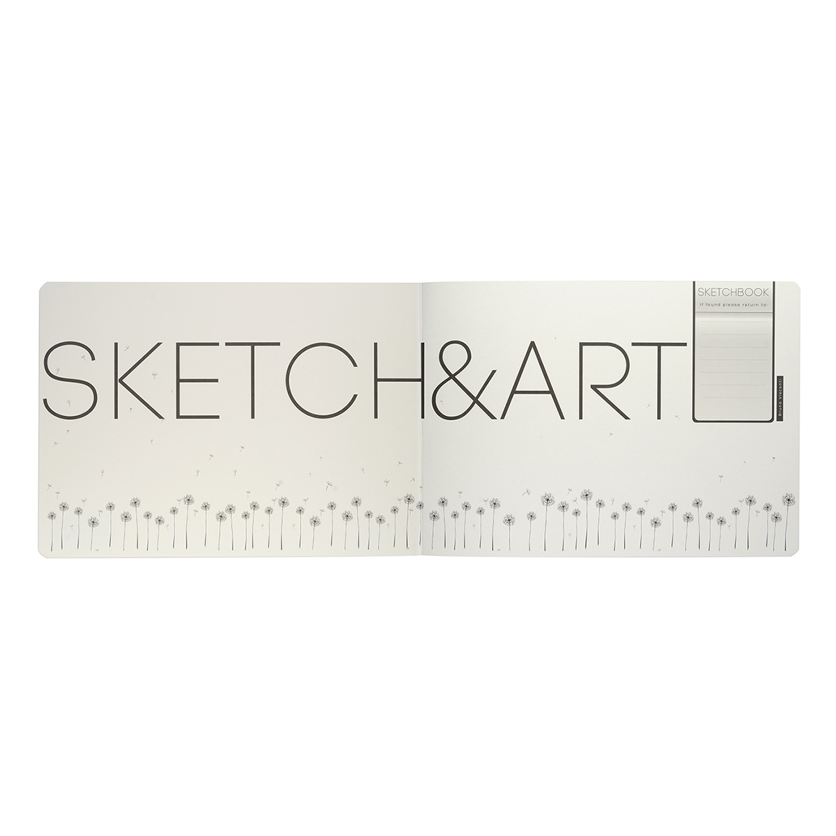 Bruno Visconti Sketchbook Sketch&Art Bv, Horizon 200 г/м2 18 х 25 см сшивка 50 л. Черный 1-522/01 Фото 8.