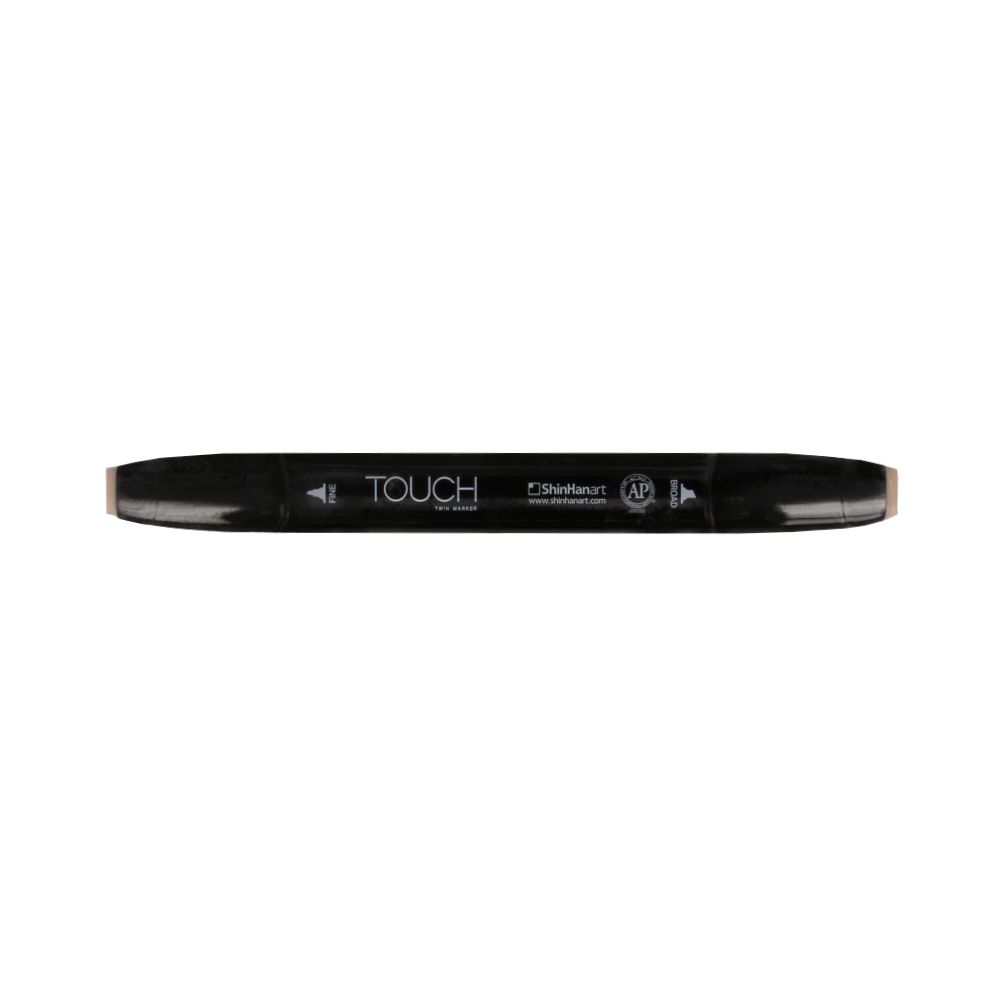 TOUCH TWIN Маркер 1-6 мм перо круглое/скошенное 1110139 розовая плоть R139 Фото 1.