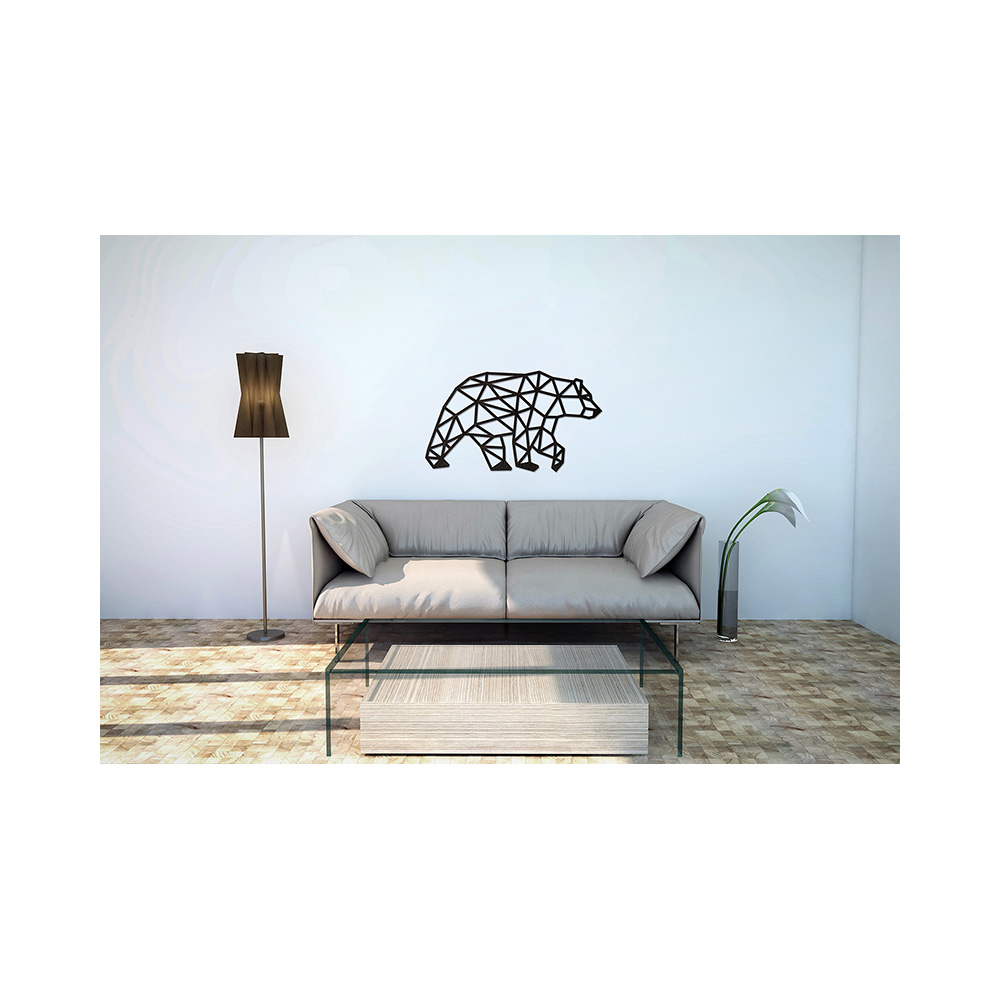Eco Wood Art Деревянный интерьерный пазл Design Медведь edes-bear Фото 3.
