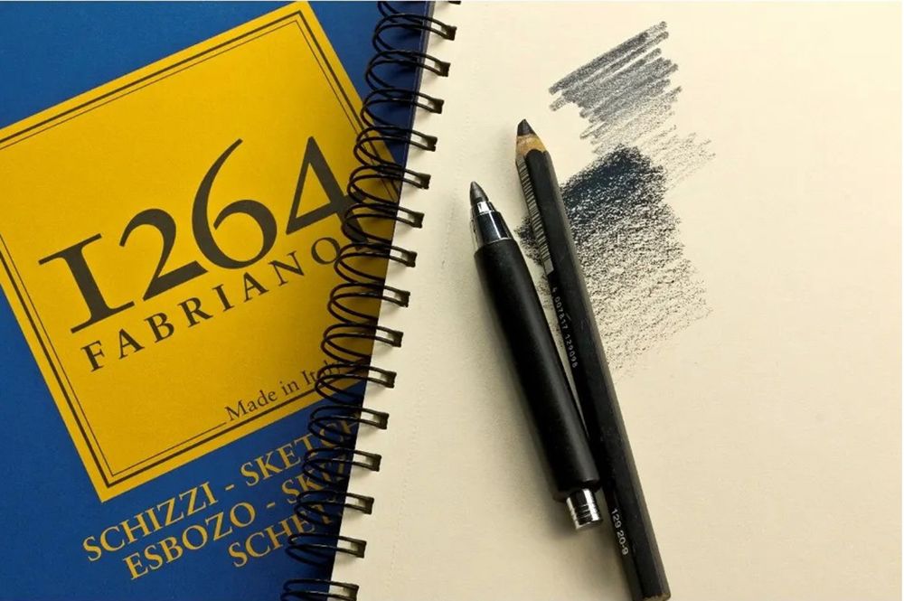 Fabriano Альбом для графики 90 г/м2 A5 14.8 х 21 см на спирали 60 л. 19100634 Фото 2.