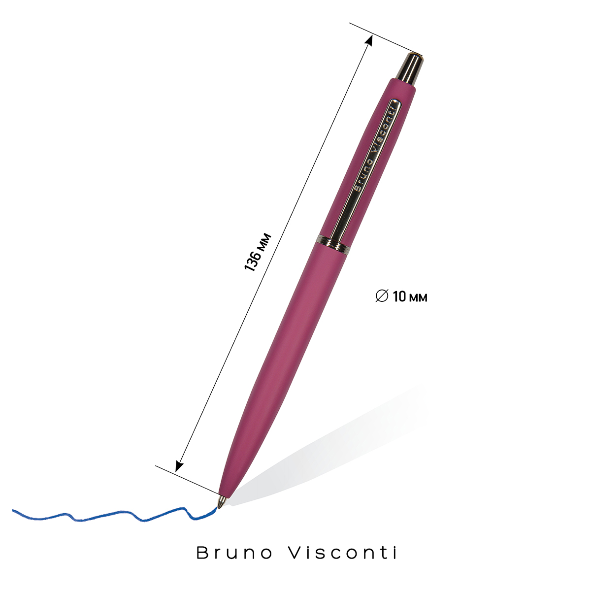 Bruno Visconti Ручка SAN REMO 1 мм 20-0249/023 цвет чернил: синий Фото 4.