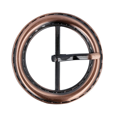 Пряжка GB 1409 Micron 40 x 40 мм №15 шлифованная медь Фото 1.