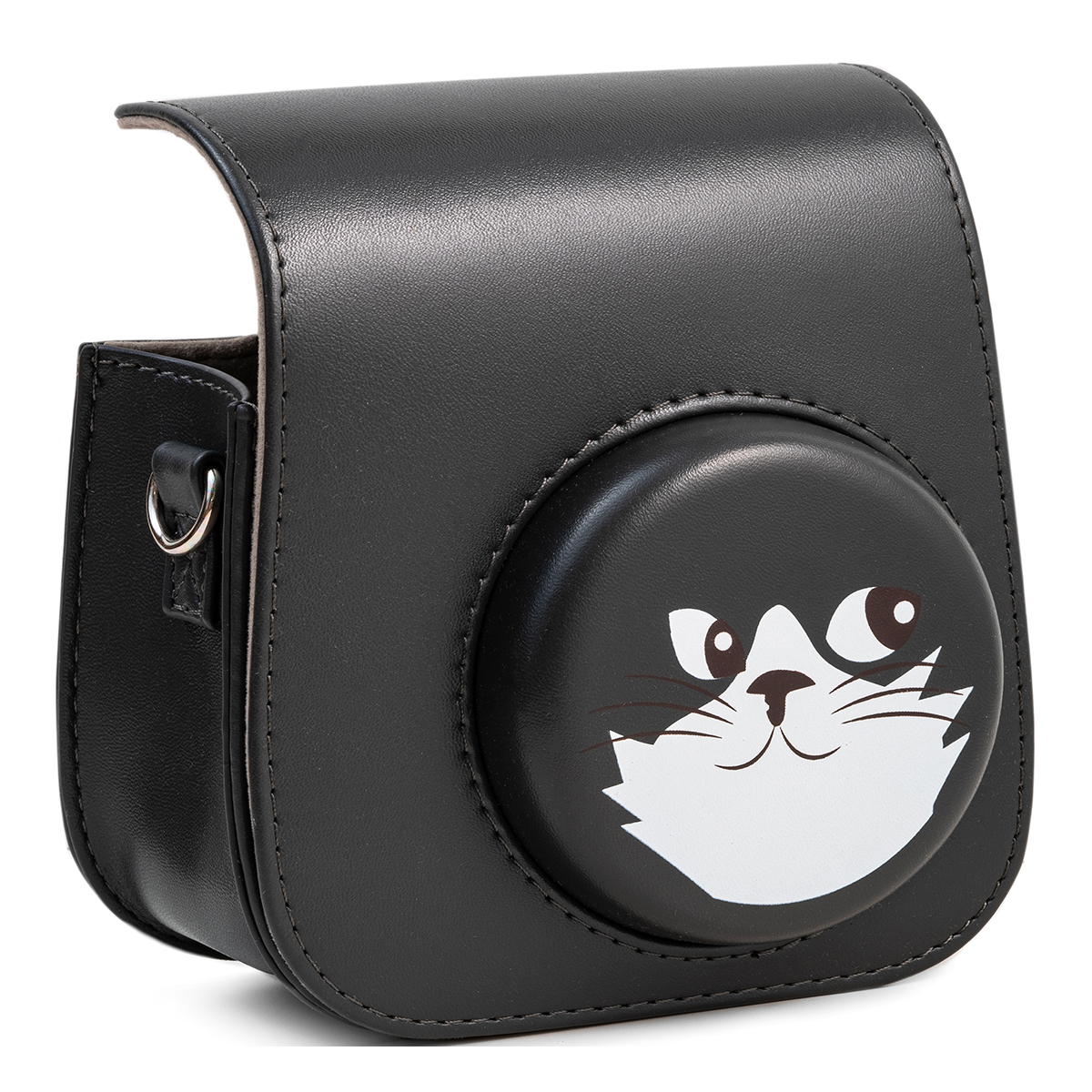 FUJIFILM Чехол для фотоаппарата Instax Mini 11 BMP11-22 Black Lovely Cat Фото 2.