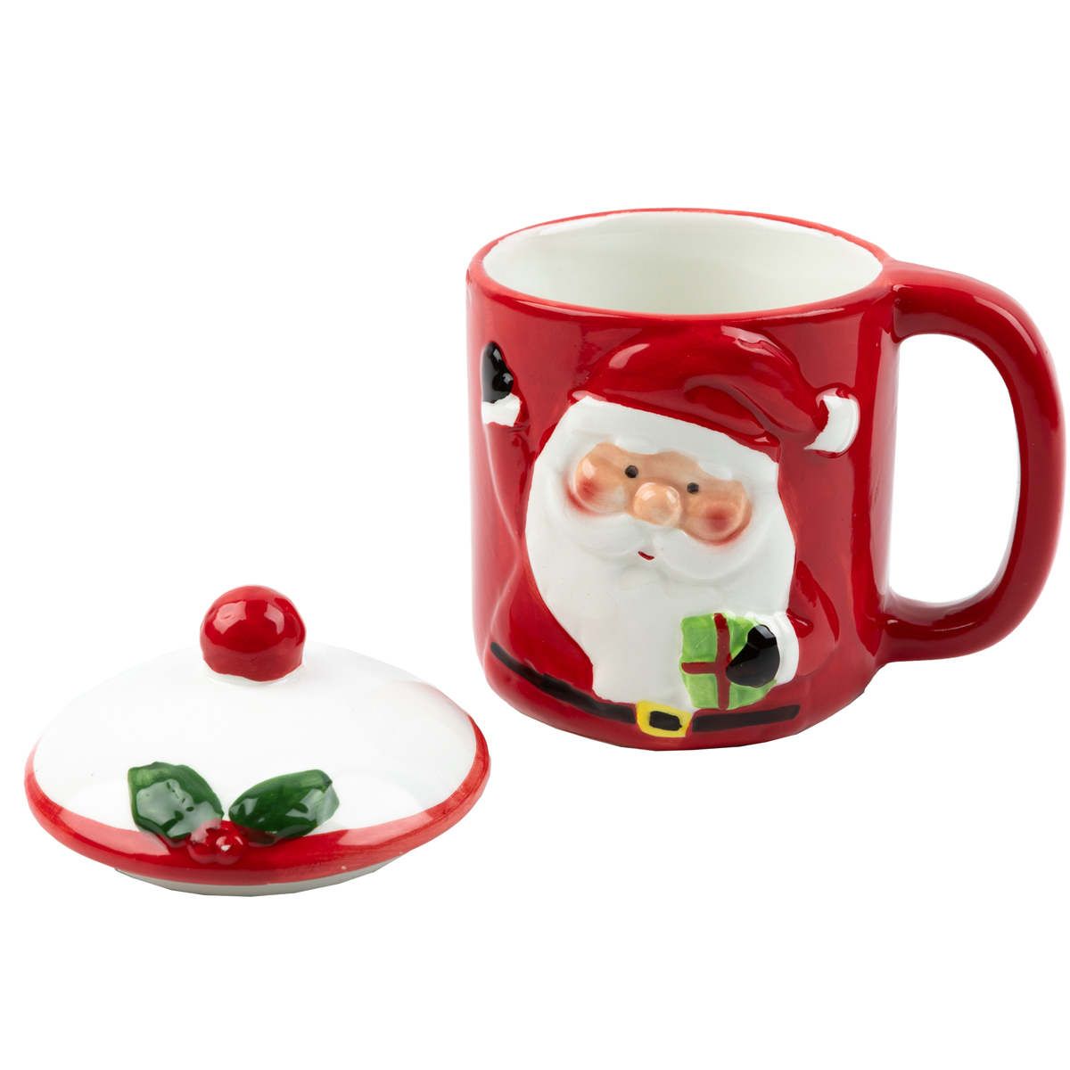 Посуда керамическая Stilerra home PFC-010 Кружка керамическая 350 мл 14 х 9.8 х 8.4 см Новый год Фото 4.