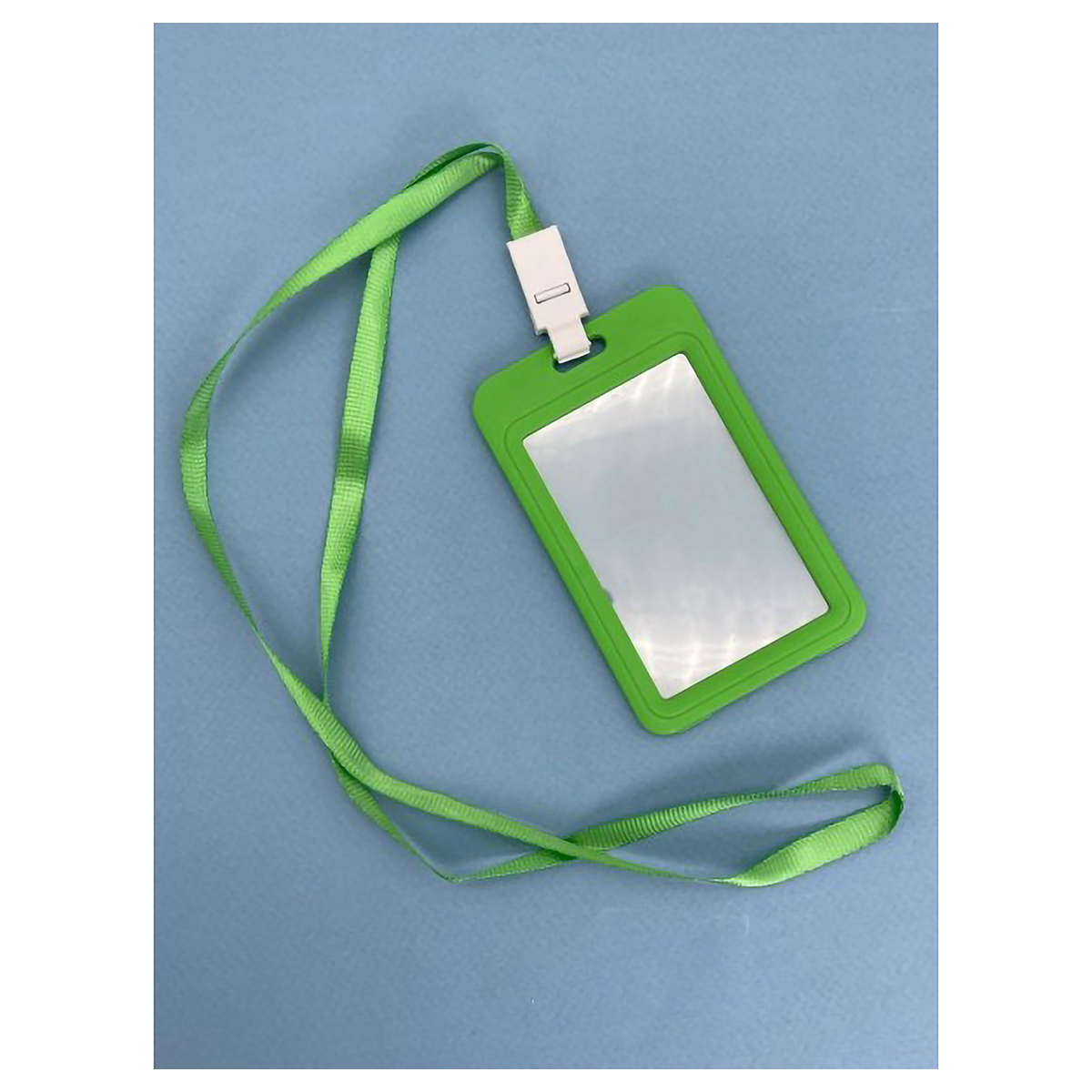 ILIKEGIFT Держатель для карт в ассорт. с шнурком Clear color, green 133-092 Фото 1.