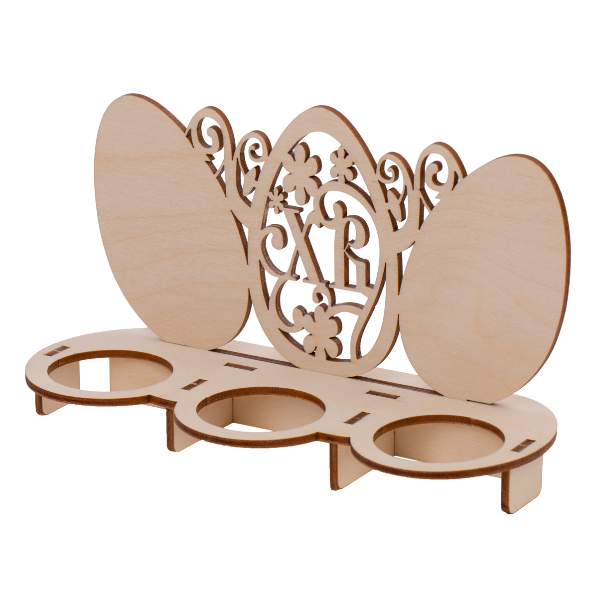Заготовка для декорирования Mr. Carving КЛ-06 Подставка для яиц фанера 8 х 18 х 15 см ХВ Фото 1.