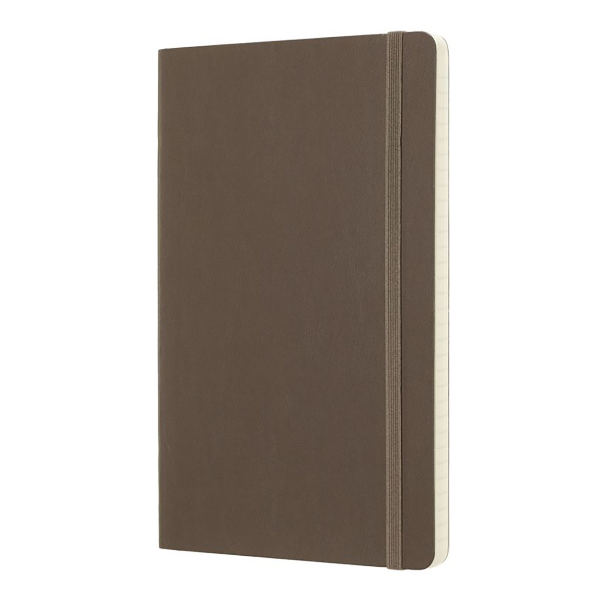 Moleskine Блокнот CLASSIC SOFT Large линейка ( 130 x 210 мм) 96 л. линия Коричневый Фото 2.