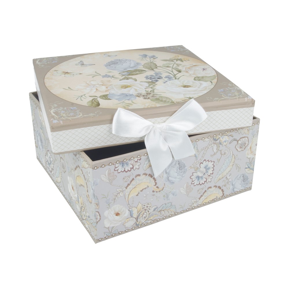 Grand Gift Коробка картонная квадратная бумажная №03 маленькая 305/3 Фото 1.