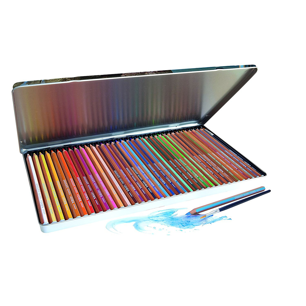 LYRA Набор акварельных карандашей GRADUATE AQUARELL заточенный 36 цв. 36 шт. L2881360 Фото 2.