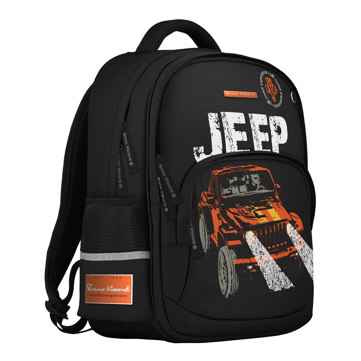 Bruno Visconti Рюкзак с эргономичной спинкой JEEP CROSS COUNTRY 40 х 30 х 8.5 см 12-002-256/01 Фото 2.