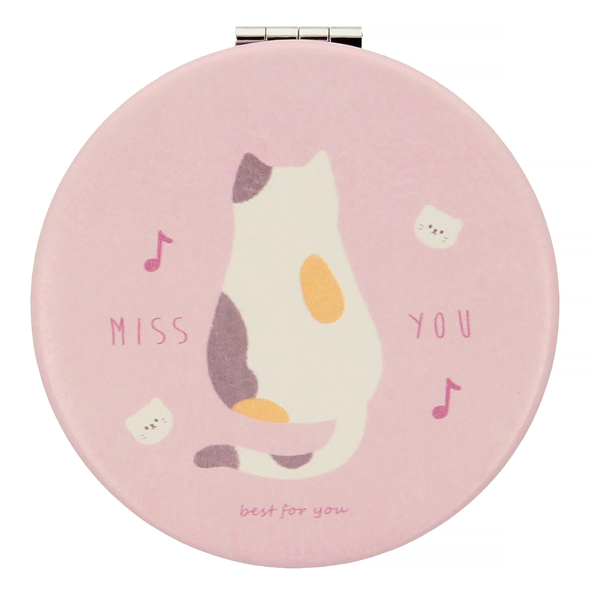 Зеркало Life miss you 7.2 х 7.2 х 1 см pink ZT185-2283C1-01 Фото 1.