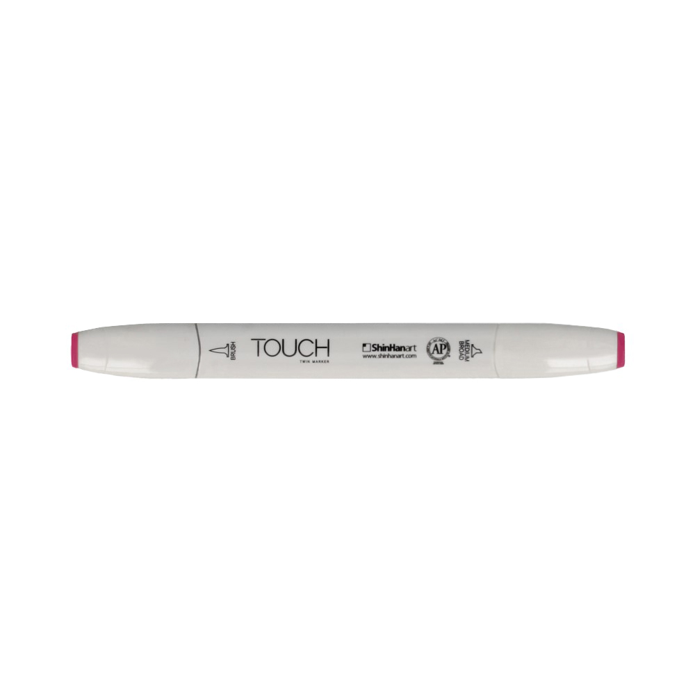 TOUCH TWIN BRUSH Маркер 1-8 мм кисть/перо скошенное 1210087 азалия фиолетовый RP87 Фото 1.