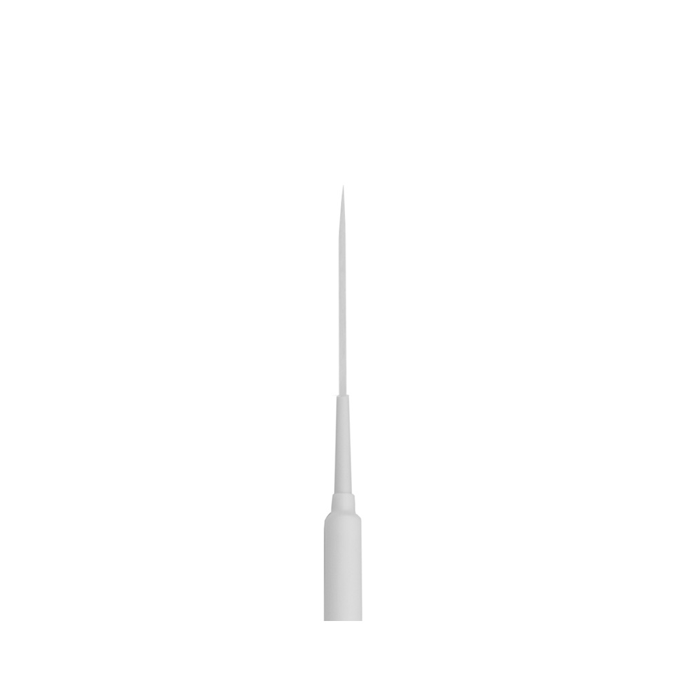 Кисть синтетика Roubloff Aqua White AqSw4-02,05wT лайнер лайнер короткая ручка белая soft-touch ручка №02 Фото 2.