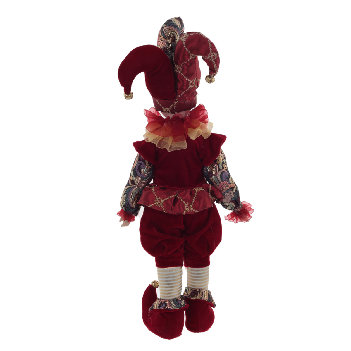 JIANGSU HOLLY EVERLASTING INC. 764803 Игрушка мягконабивная Клоун 19 х 10 х 52 см Бордовый Фото 4.