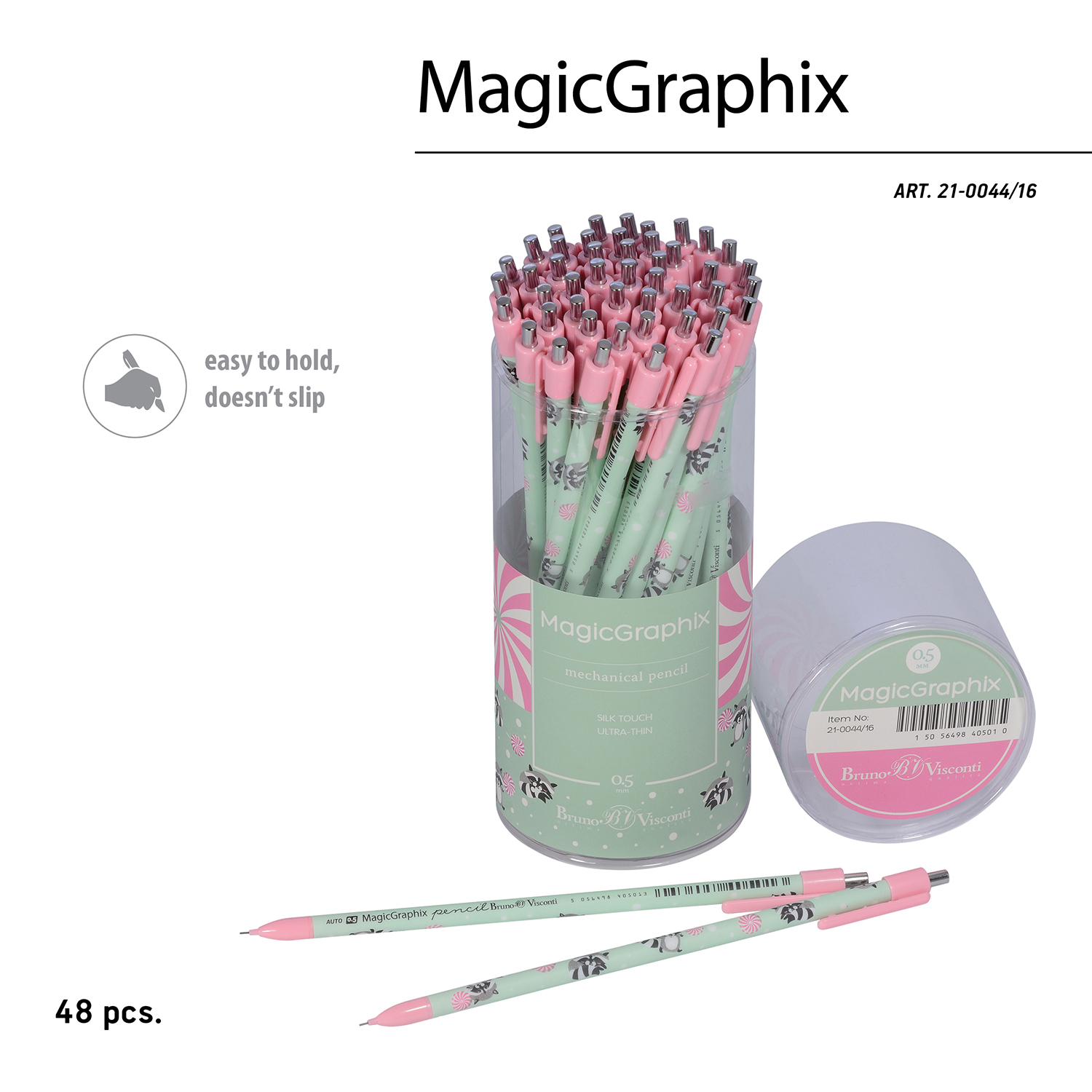 Bruno Visconti Карандаш механический MagicGraphix 0.5 мм 21-0044/16 Lolipop. Енотики Фото 5.
