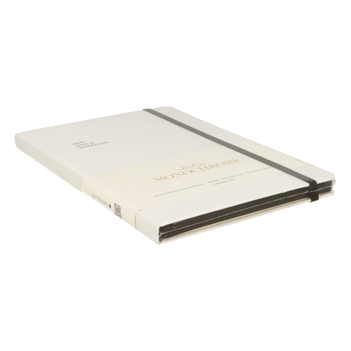 Infolio Ежедневник недатированный. Коллекция Monochrome 140х200 мм 96 л. I1382/white Фото 2.