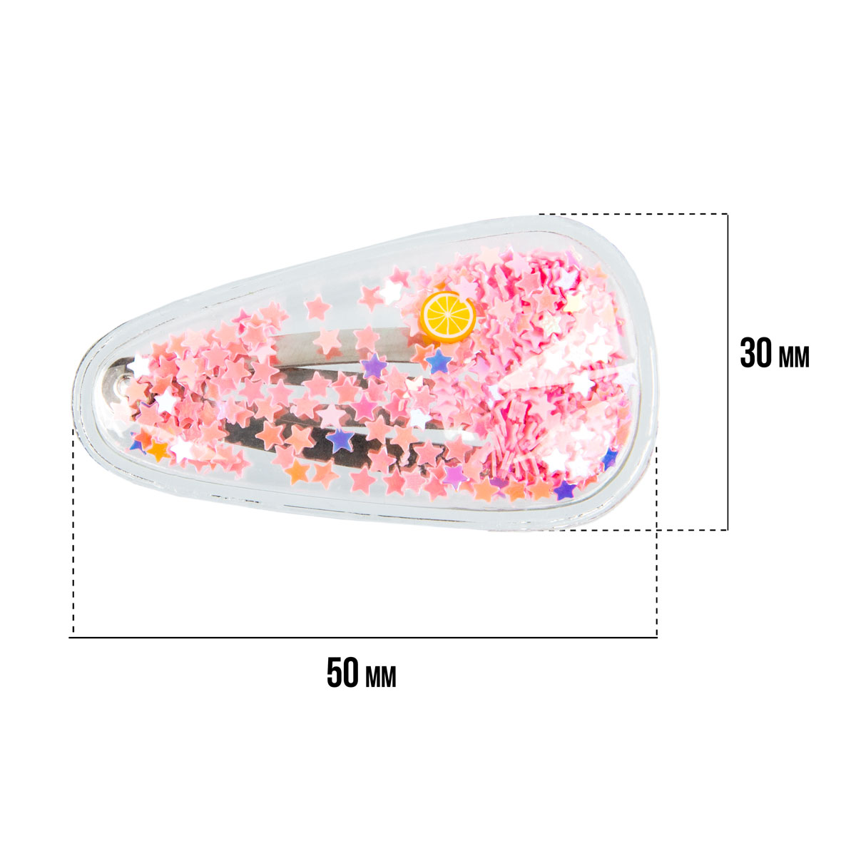 CHERRY MARY DZ07077 Заколка для волос 1 шт. №01 розовый Фото 3.