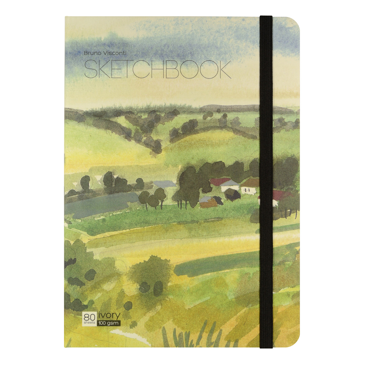 Bruno Visconti 1-513/02 Sketchbook Bv 100 г/м2 25 х 17.6 см сшивка 80 л. БЕЖЕВЫЙ Фото 14.