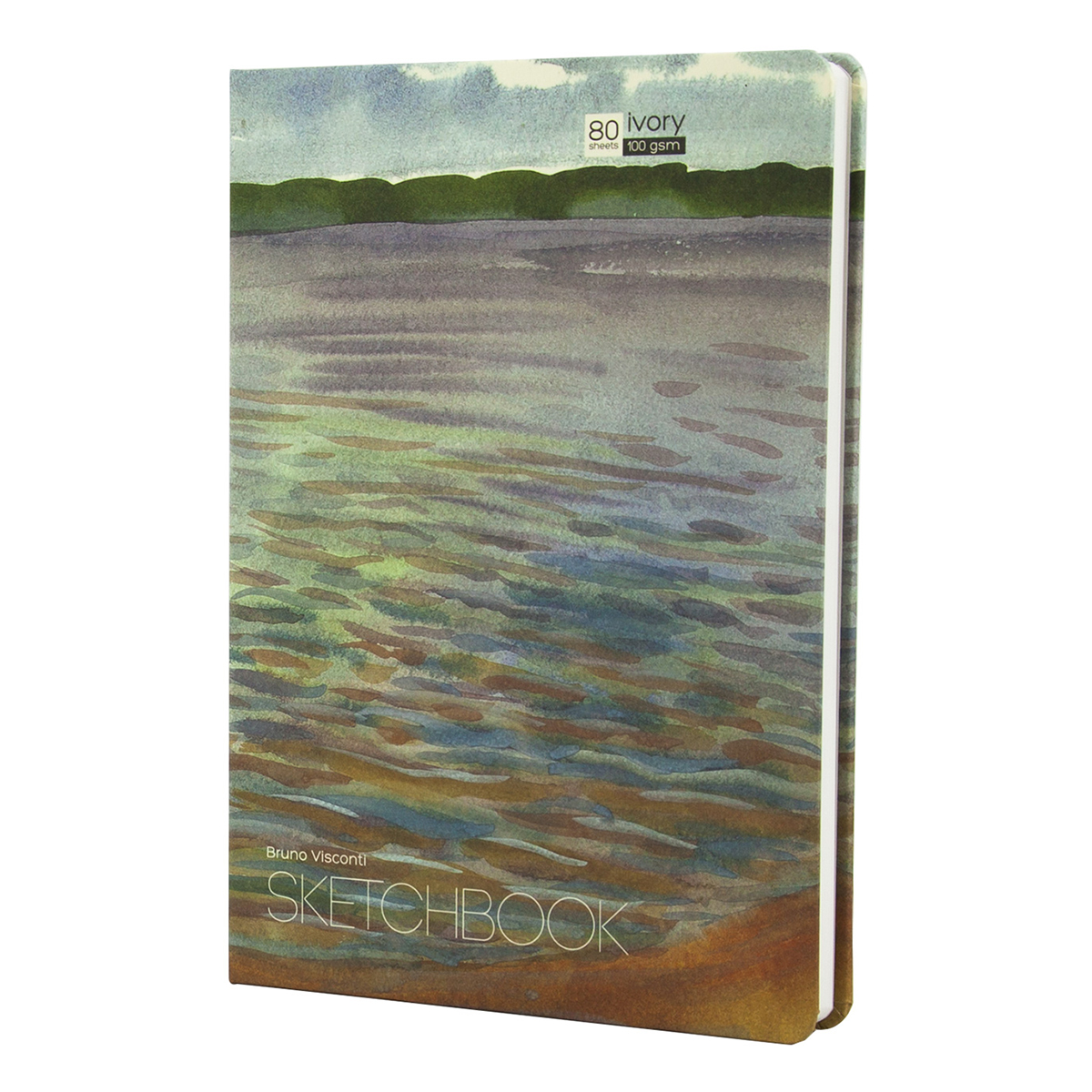 Bruno Visconti 1-513/02 Sketchbook Bv 100 г/м2 25 х 17.6 см сшивка 80 л. БЕЖЕВЫЙ Фото 15.