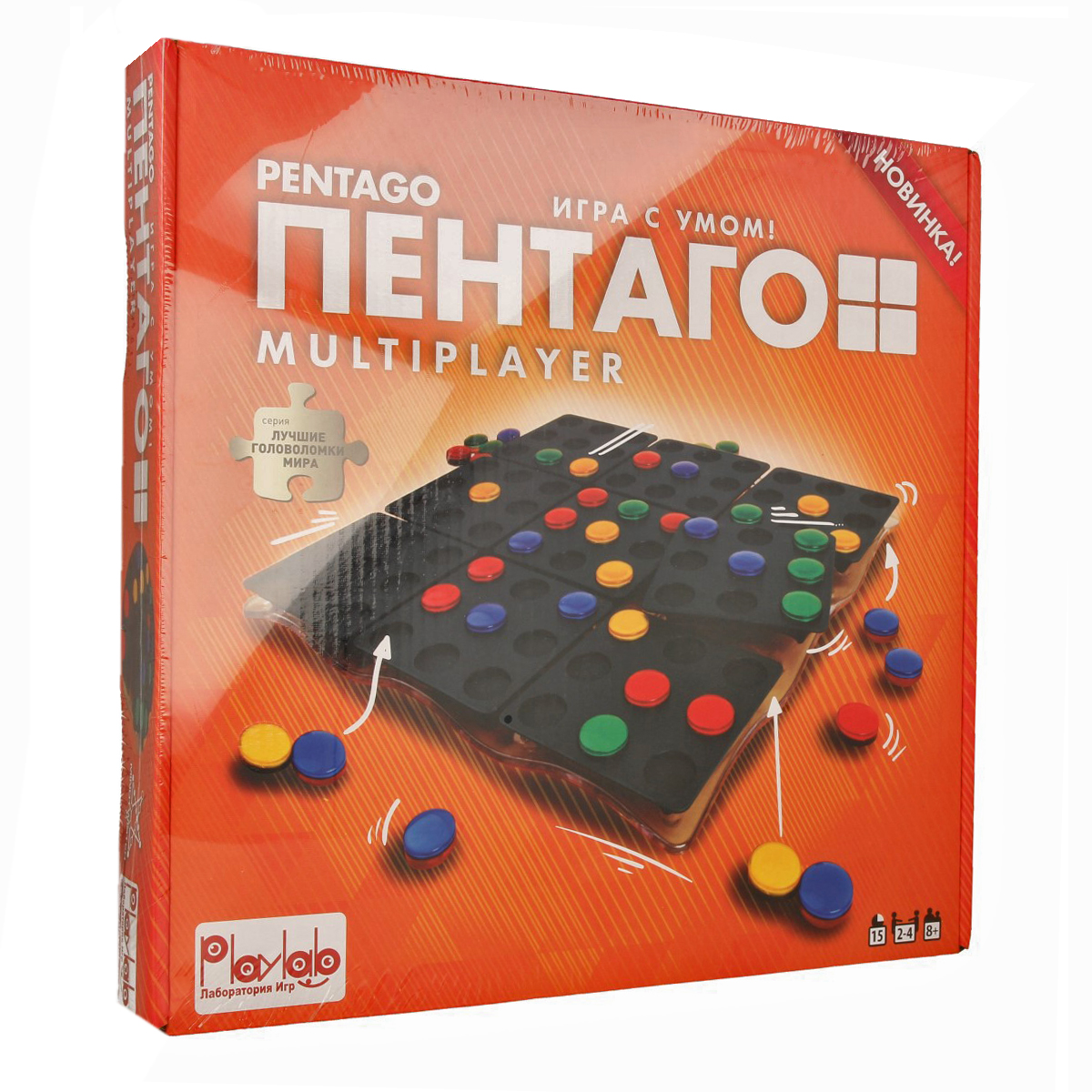 Игра настольная PlayLab Пентаго Multiplayer M7026 Фото 1.