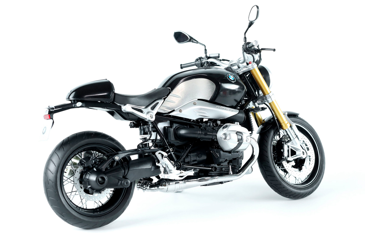 MENG MT-003s мотоцикл BMW R nineT (Pre-colored Edition) 1/9 1/9 Фото 3.