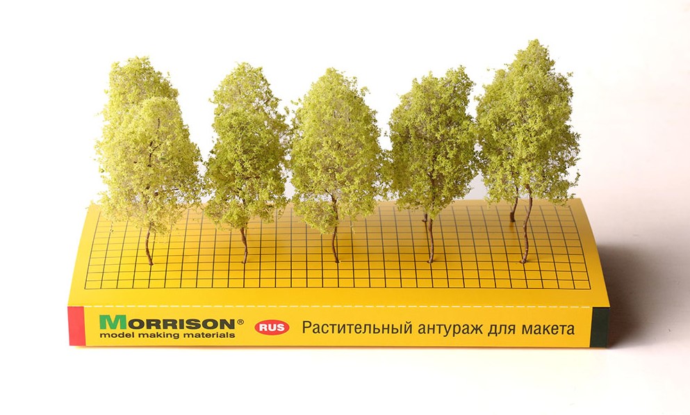 Morrison Набор деревьев для макета 7 см 011-dpr-001 Солнечная крона , 1/400 , 1/160 , 1/300 , 1/200 , 1/150 , 1/250 Фото 1.